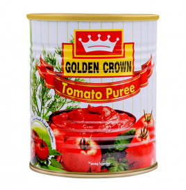 Golden Crown Tomato Puree   Tin  825 grams
